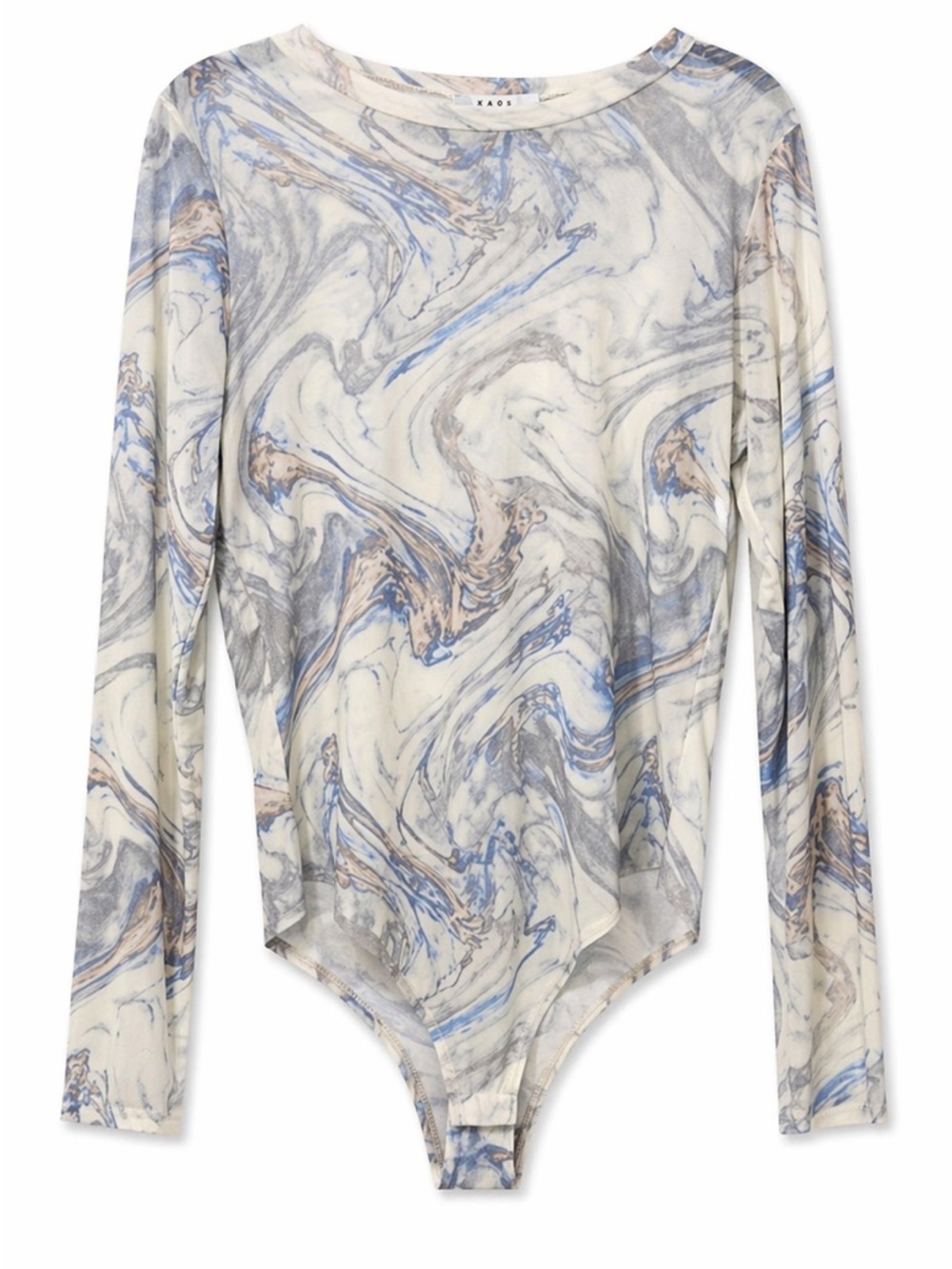 GAZE,Women,Multi Color,Long Sleeve,One Piece,MeshTop.Size -Large